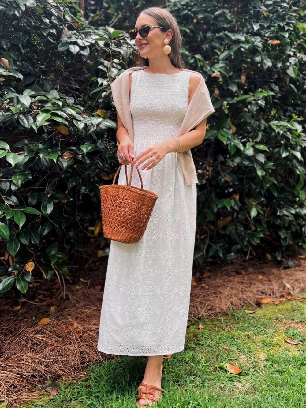 Hill house white eyelet cosima small - Picture 7 of 11